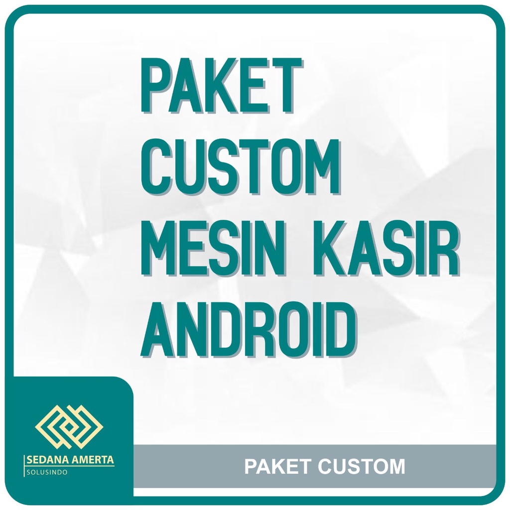 Custom paket kasir android / pilihan paket request