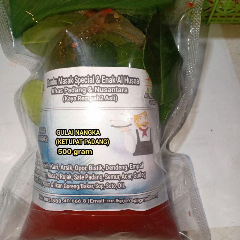 

Bumbu Gulai Nangka (Tupat Padang)