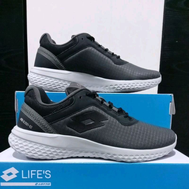 SEPATU LOTTO EVOBREEZE 2 & EVOLIGHT III MSH ORIGINAL