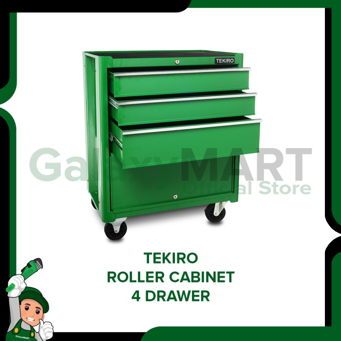 TEKIRO Roller Cabinet 4 Drawer / Troli Kabinet mekanik 4 laci