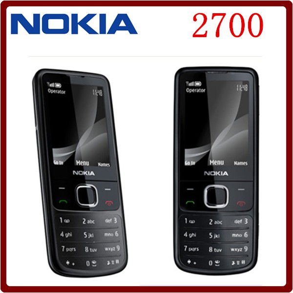 nokia hp murah handphone  nokia 2700 ori REFURBISHED bisa bahasa indonesia