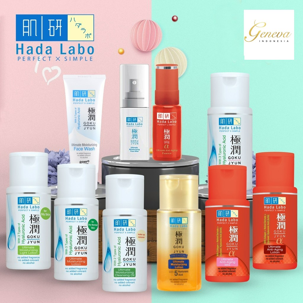 ✅COD Hada Labo Hadalabo Stater Pack Gokujyun Ultimate Moisturizer | Gokujyun | Alpha