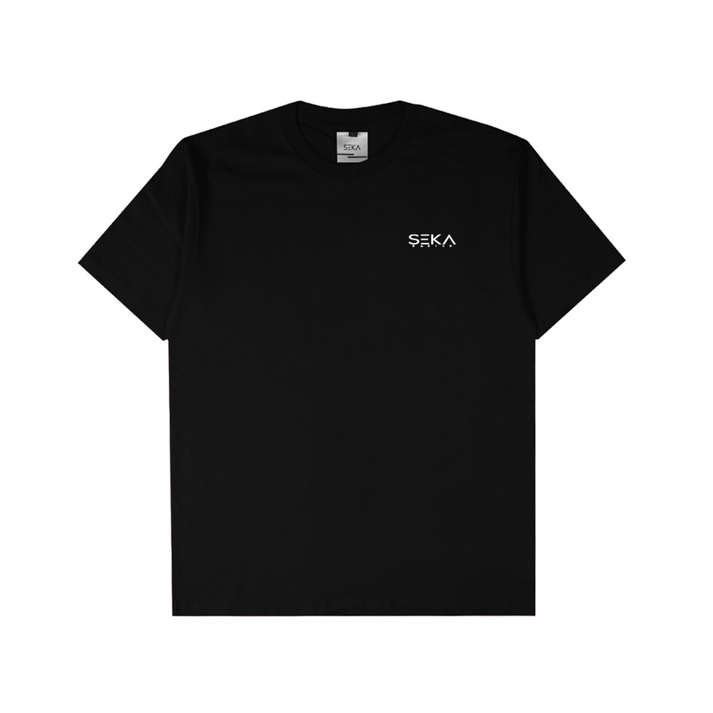 Seka Basics - Tshirt Jet Black Exclusive Logo