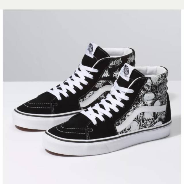 SEPATU VANS SK8HI FORGOTTEN BONES
