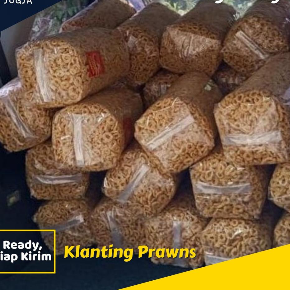 

[KODE 8LTVO] Slondok 500gram Klanting Lanting Udang Asli Camilan Halal Sudah Izin BPOM Snack Pasar Jogja