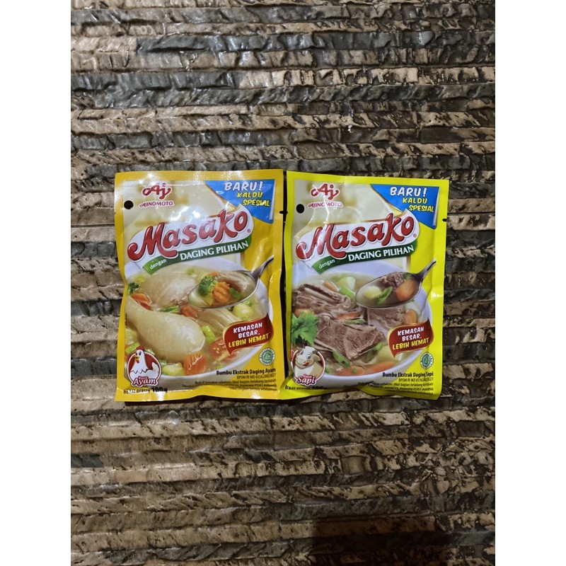 

Masako ayam dan sapi 250gram