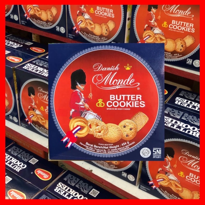 

Monde Butter Cookies 454gr