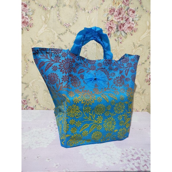 Tas hajatan sahrini kibir motif uk 22