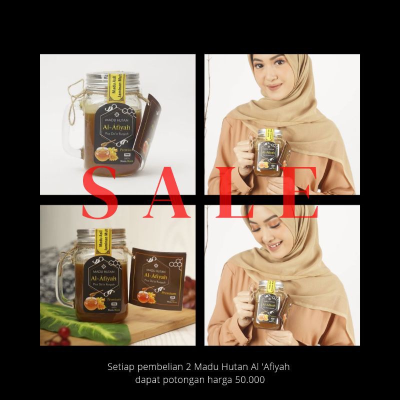 

PREMIUM - MADU HUTAN AL'AFIYAH RUQYAH 100% MADU MURNI - 500 Gr