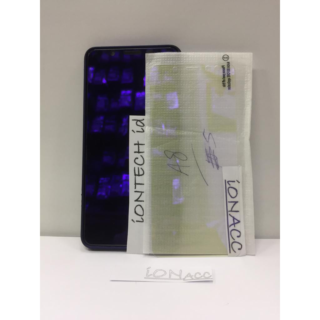 ANTI GORES KACA CAHAYA BIRU SAMSUNG A8 2018 -TEMPERED GLASS -ANTI  RADIASI