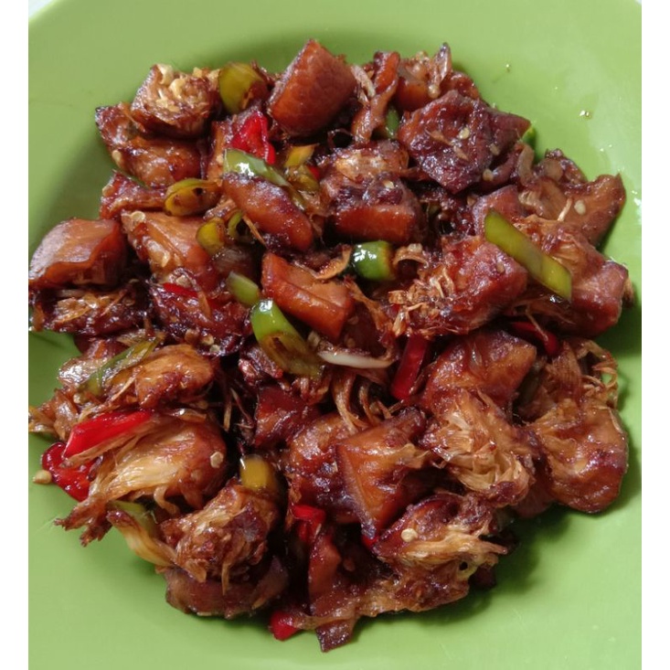 Oseng mandai Pedas Manis