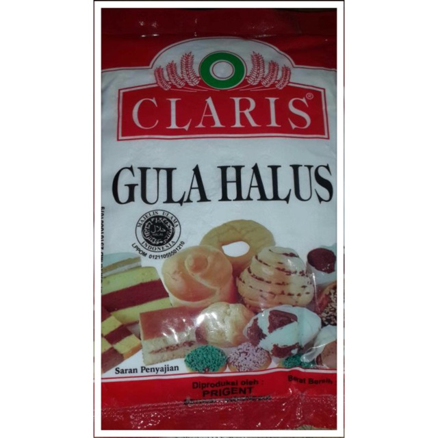 Gula Halus merk Claris | Shopee Indonesia