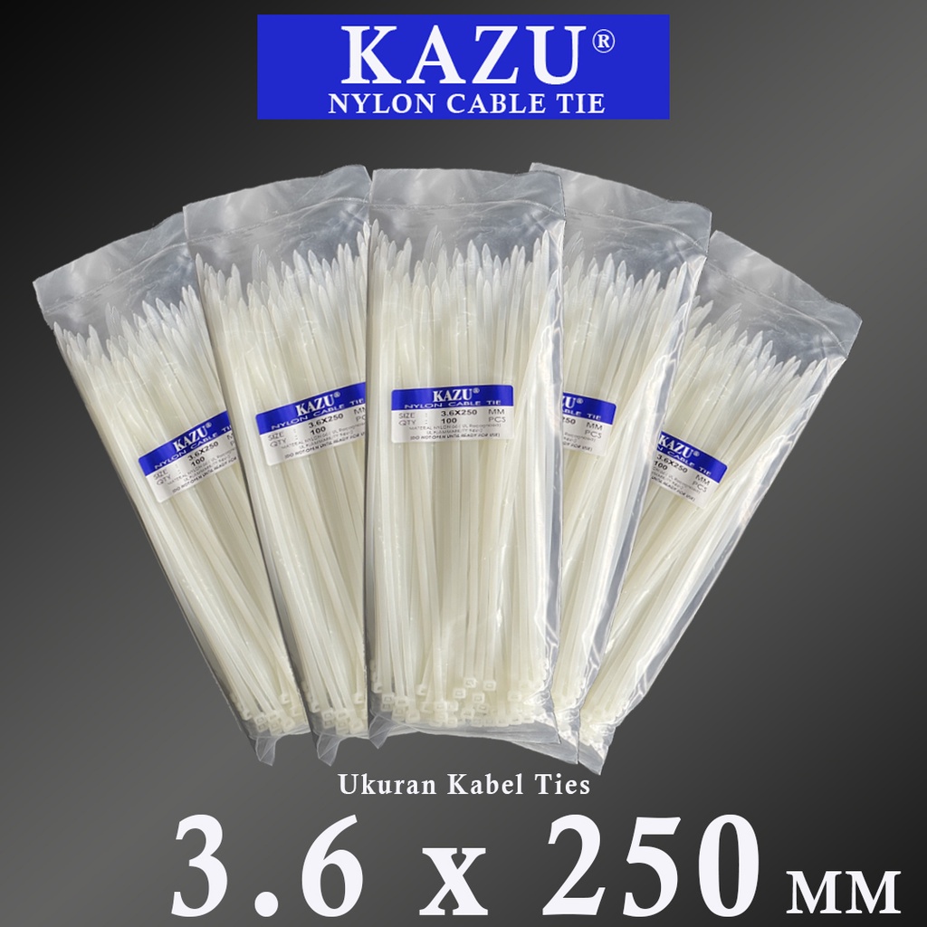 Kabel Ties 25cm isi 100pcs Cable Ties 25cm Kabel ties 3.6x250mm