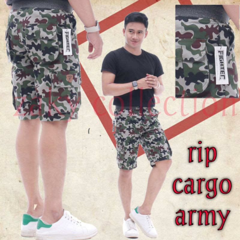 CELANA CARGO RIP PENDEK/PANJANG PRIA DISTRO TERLARIS YANG LAGI HITS army loreng ufc venum mma pantai