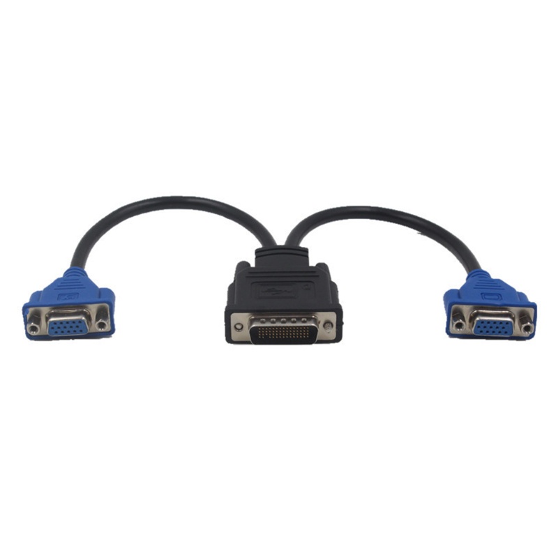 Kabel Adapter Kartu Video btsg DMS-59 Pin to 2sekat VGA Kompatibilitas Bagus