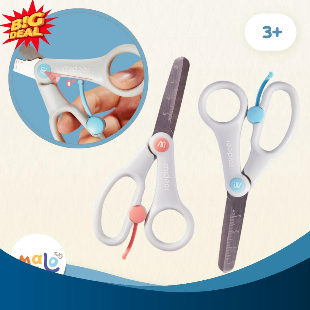 

PROMO BESAR MALOTOYS Mideer Gunting Scissors Craft Multifunctional Hand ScissorsWater Foam Handcraft Tool For Kids Gunting Anak Malo Toys