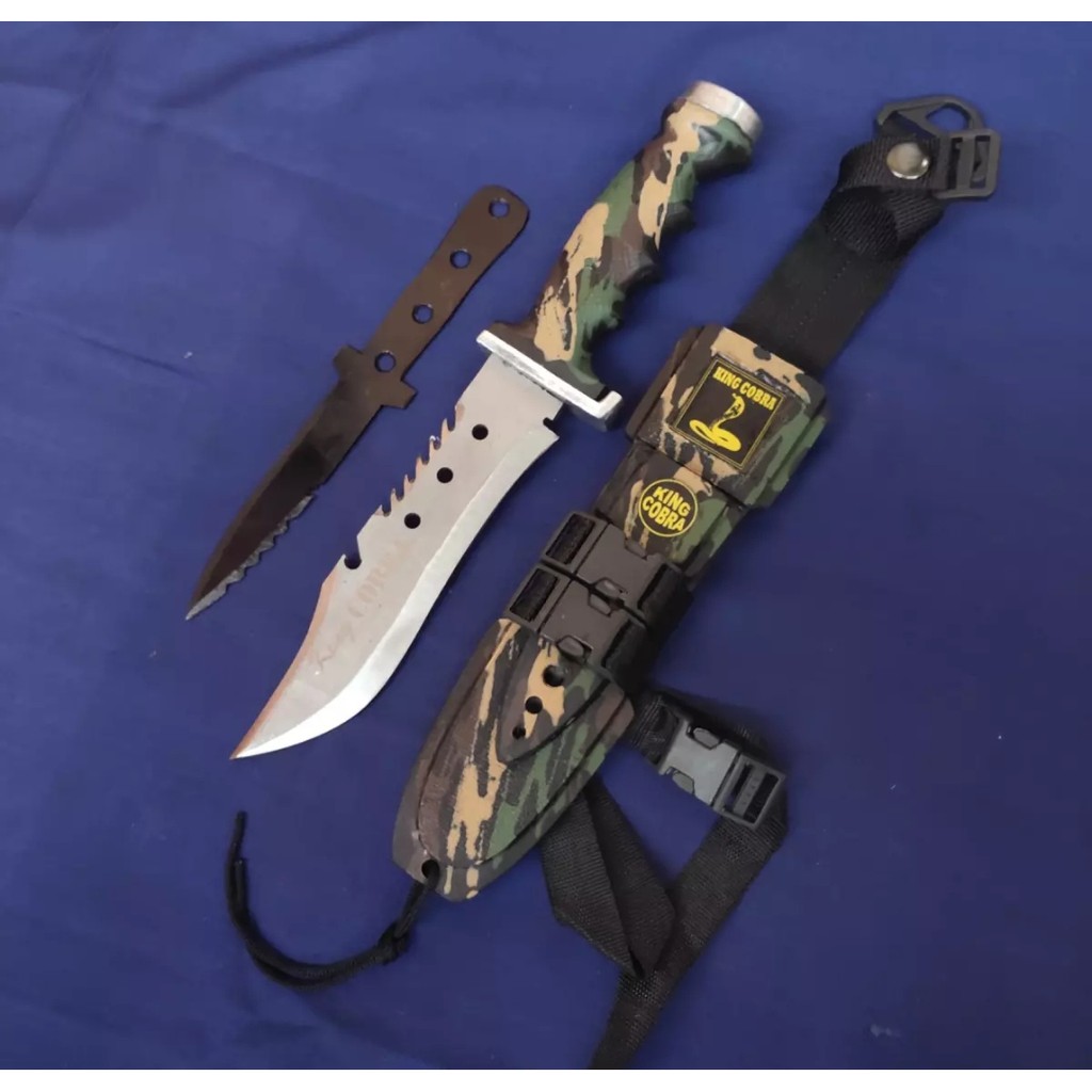 TERLARIS PISAU BELATI/PISAU KOMANDO/PISAU LORENG