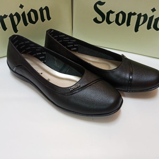 Sepatu Kulit Wanita Scorpion 6097 // Sepatu Kulit Original Murah