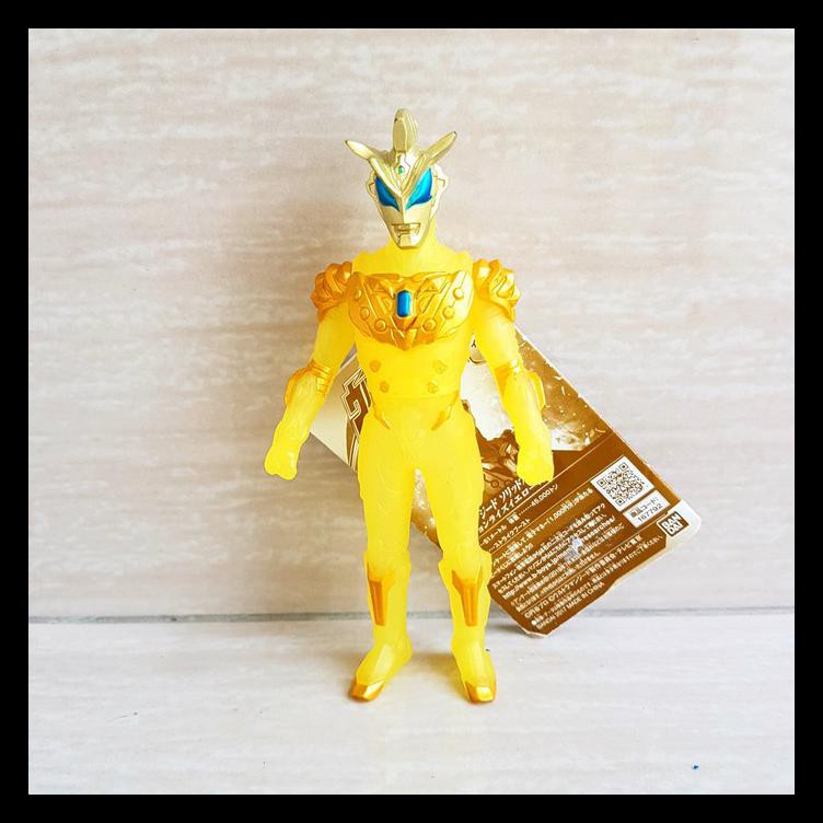 Update Bandai Ultra Hero Series Ultraman Geed Solid Burning Clear Ver. Action Figure Terupdate Al8