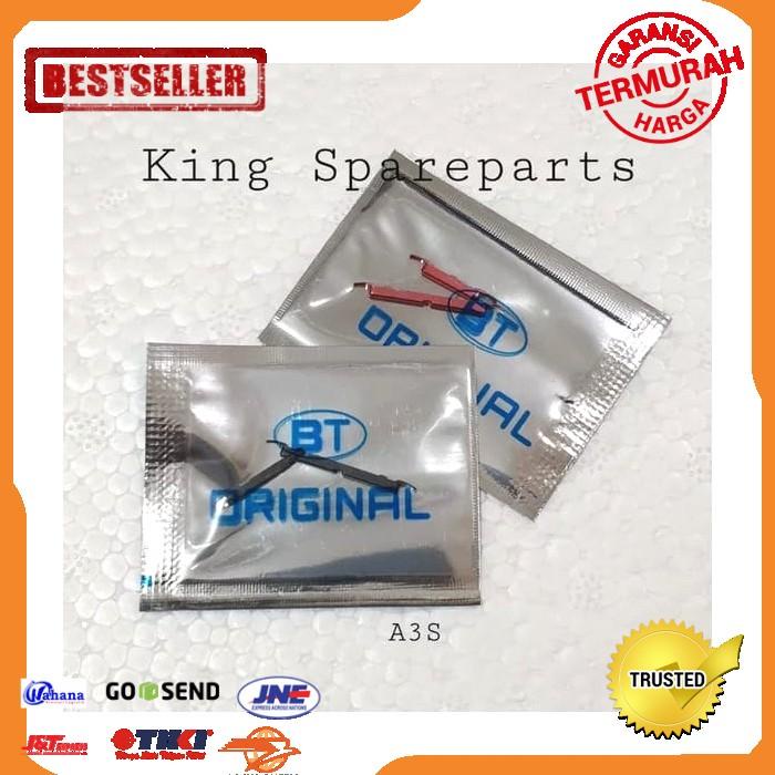 SPAREPART HP PERNIK RUBBER TOMBOL LUAR ON OF OFF VOLUME OPPO A3S TERLENGKAP