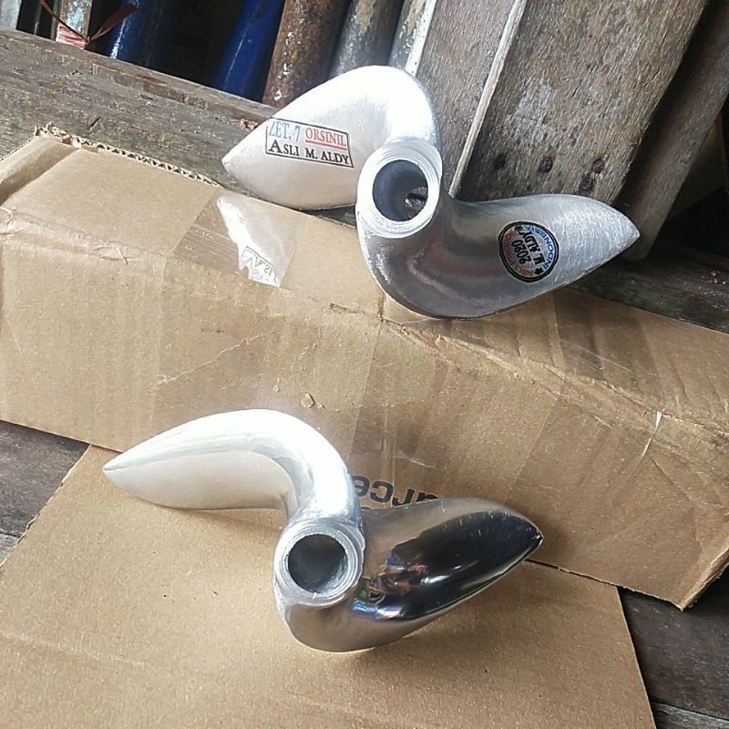 kipas kapal/Baling baling perahu balap ZET 7 modif & standart