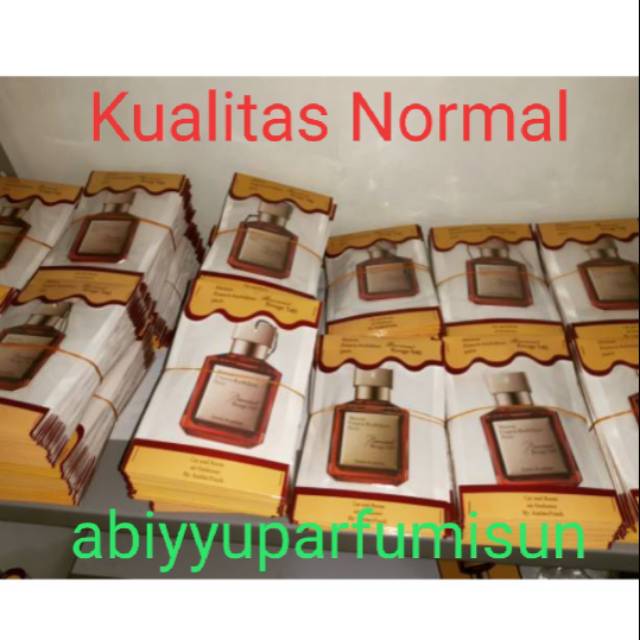 Paket Reseller Parfum Mobil Baccarat Kualitas Normal [50 pcs]
