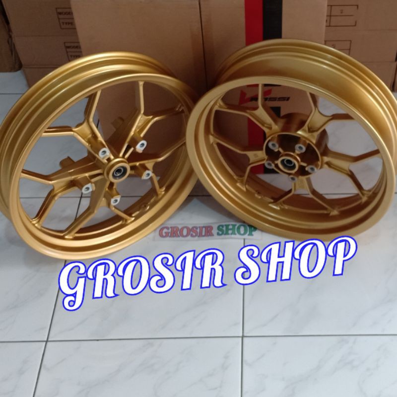 Velg racing v rossi sptint rattle R15 old v2 Xabre / pelek racing v rossi Xabre R15 old v2 Lebar 300