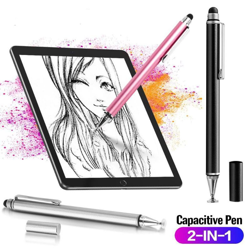 PULPEN PEN STYLUS LAYAR SENTUH UNTUK HP ANDROID IPHONE IPAD LANCIP SMOOTH WRITING MENGGAMBAR MENULIS