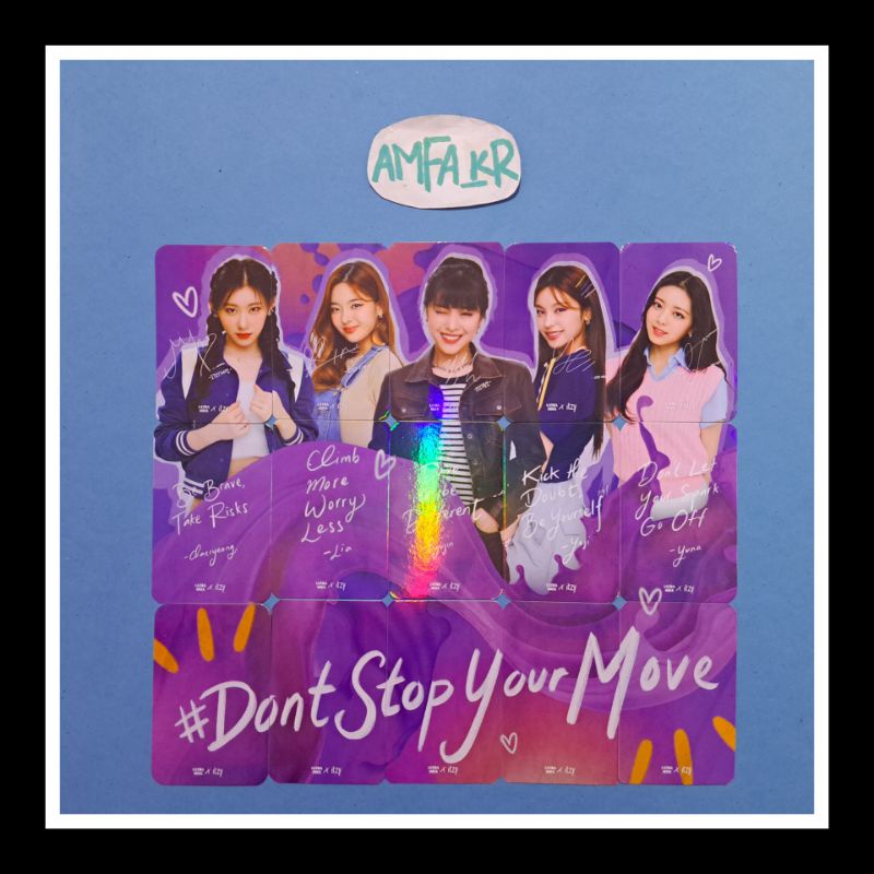 ITZY X ULTRA MILK PHOTOCARD SET 15pcs