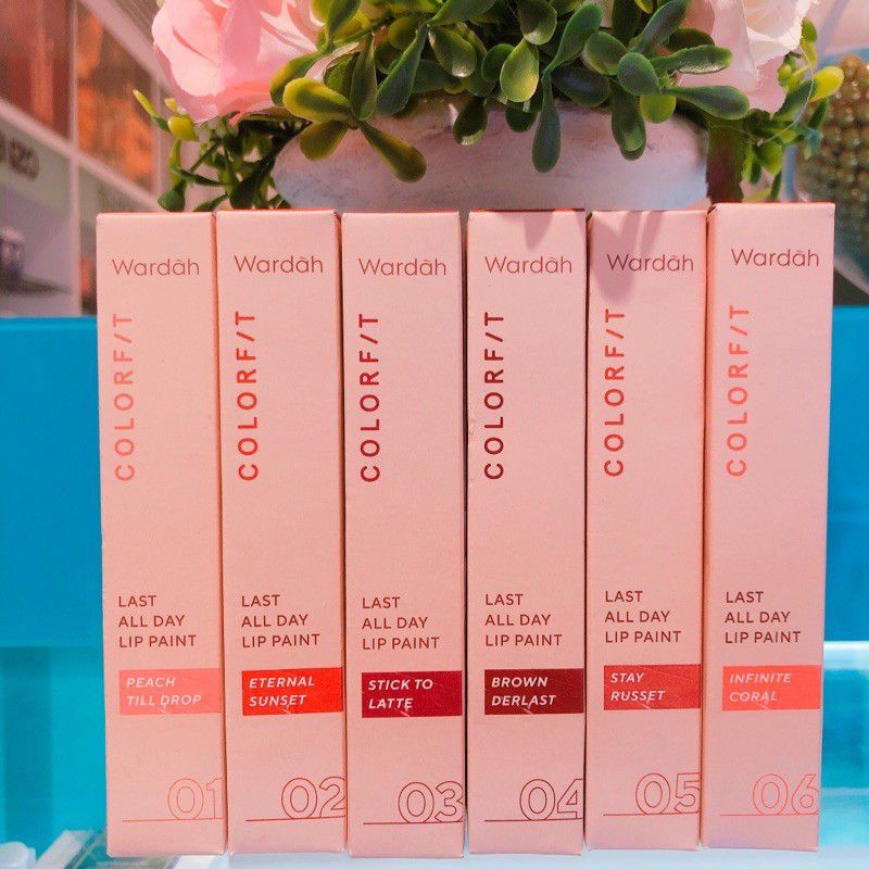 Wardah Colorfit Last All Day Lip Paint