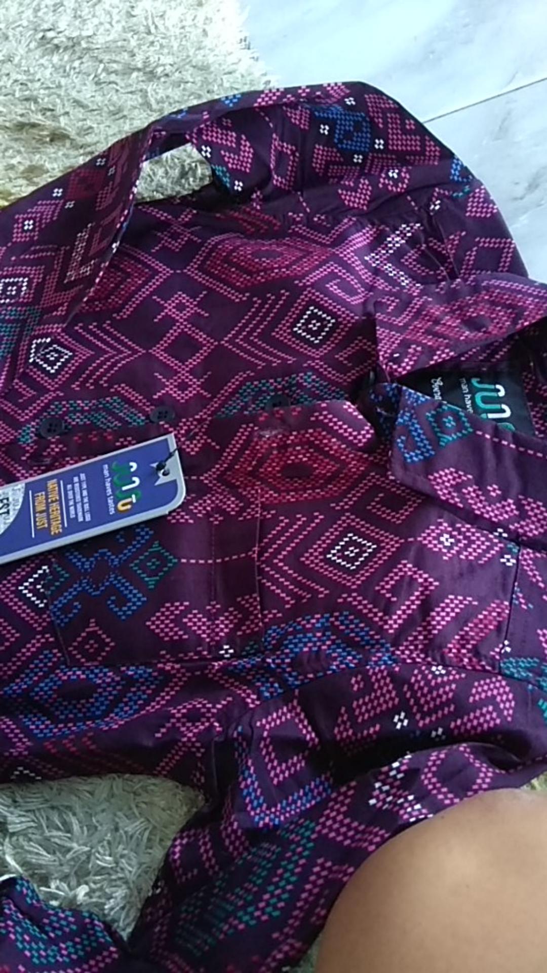 Baju Batik Anak Songket Modern