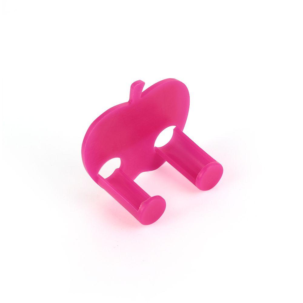 Nanas1per4pcs Pengait Alat Dapur Plastik Kawat Colokan Multifungsi