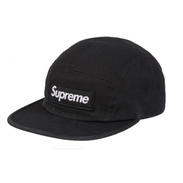 Supreme Military Camp Cap FW19 Black Supreme Authentic 100% Original