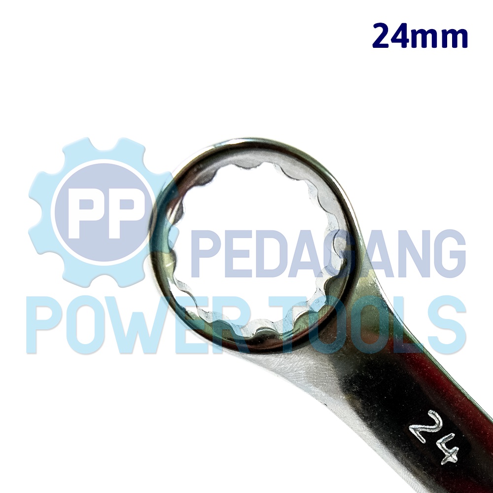 BISON KUNCI RING PAS 24 MM COMBINATION SPANNER WRENCH RINGPAS 24MM