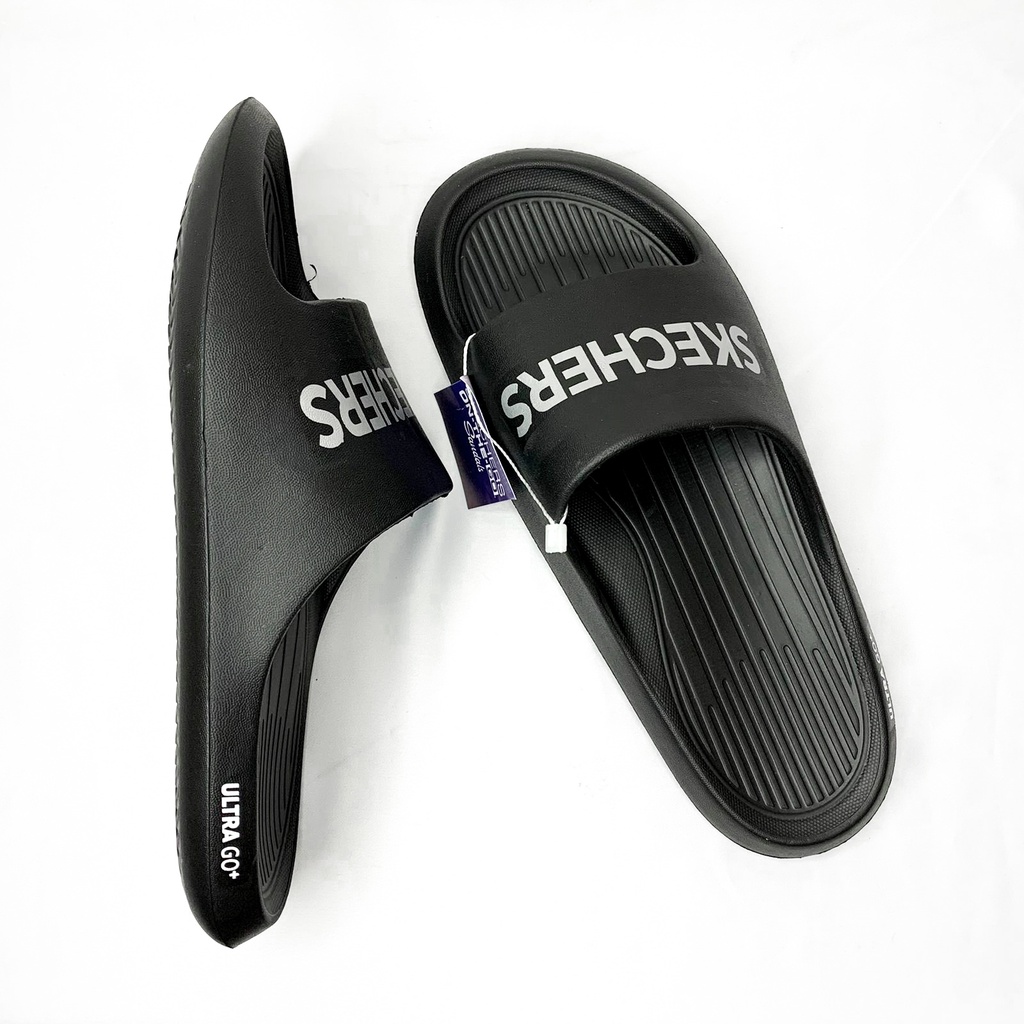 Sendal Skechers Pria Terbaru Sandal Pria Selop Kekinian Sandal Selop Cowok Murah Slipon Skechers