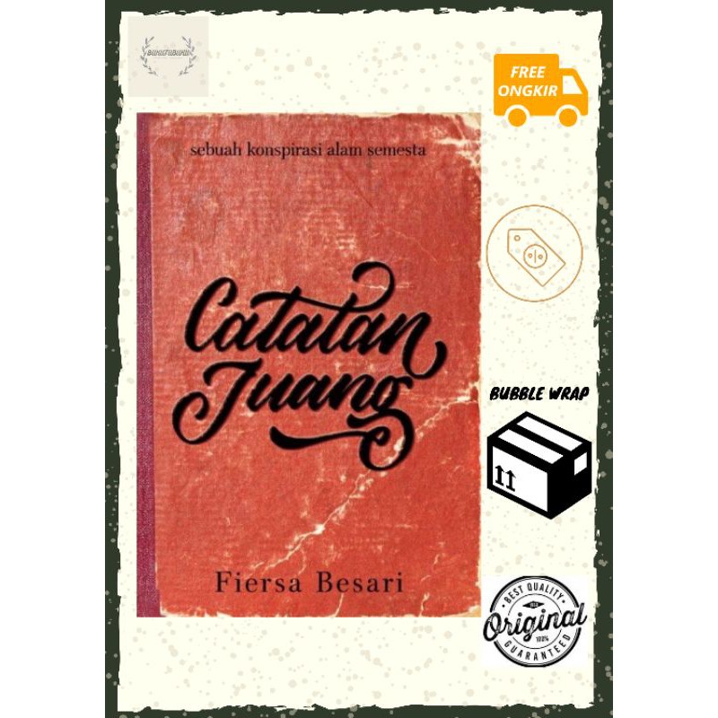 Novel Catatan Juang Fiersa Besari Shopee Indonesia