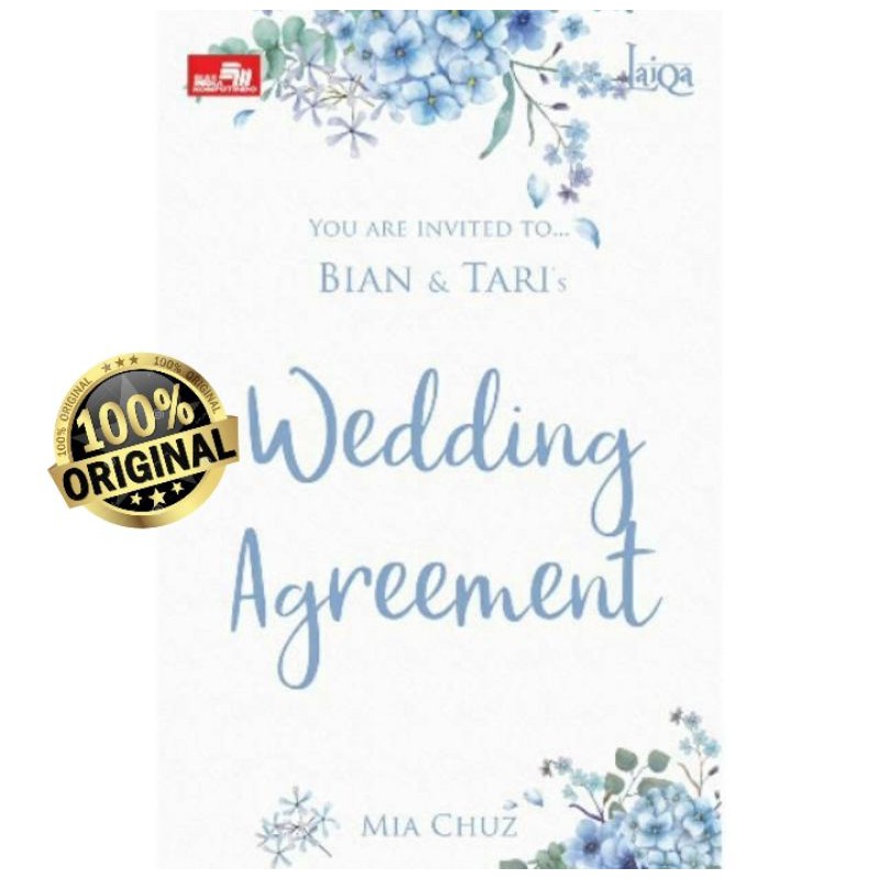 WEDDING AGREEMENT ~ MIA CHUZ