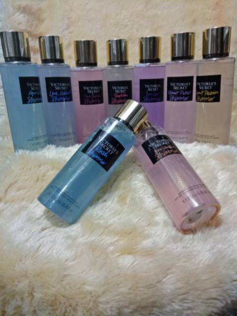 PARFUM VICTORIA'S SECRET SHIMMER FRAGRANCE MIST BESAR 250ML