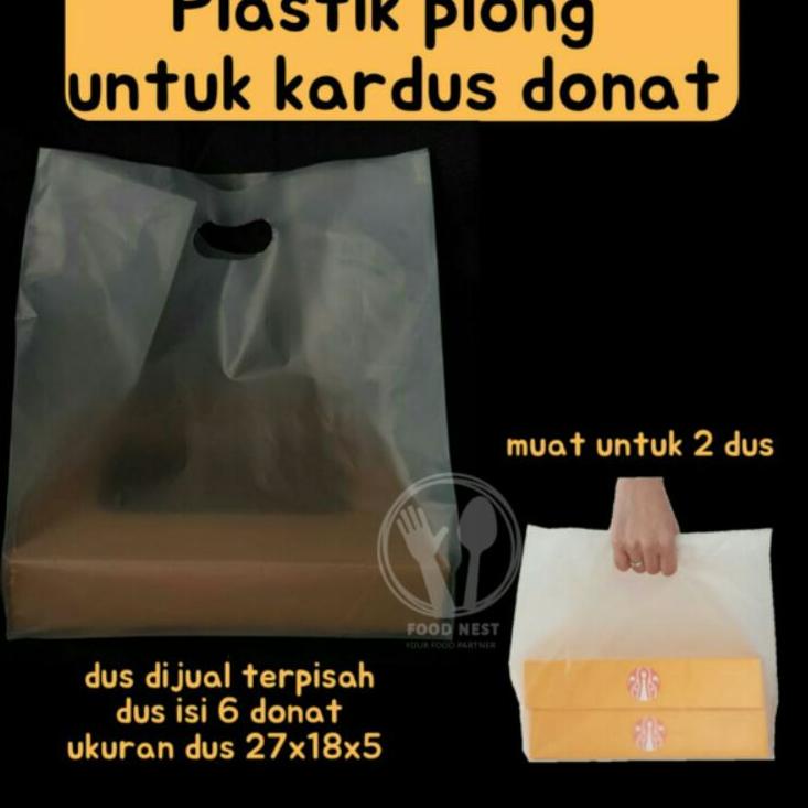 

Best Product HN97N [ISI 50PCS]KANTONG KRESEK DONAT BOX DONAT DUS DONAT DONUT 27X18.5 DOFF PLASTIK KRESEK / PLASTIK DONUT / KRESEK DONUT / PLASTIK DONUT / KRESEK DUS UNTUK DONAT KANTONG PLASTIK HD 28X30X045 UNTUK 1 BOX DONAT ISI 6 PLASTIK BENING KEMASAN BU