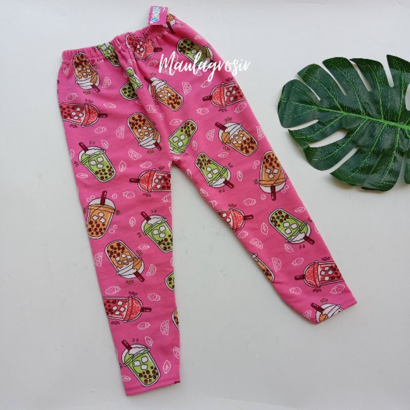 Satuan Legging Tania Anak Perempuan Motif Lucu