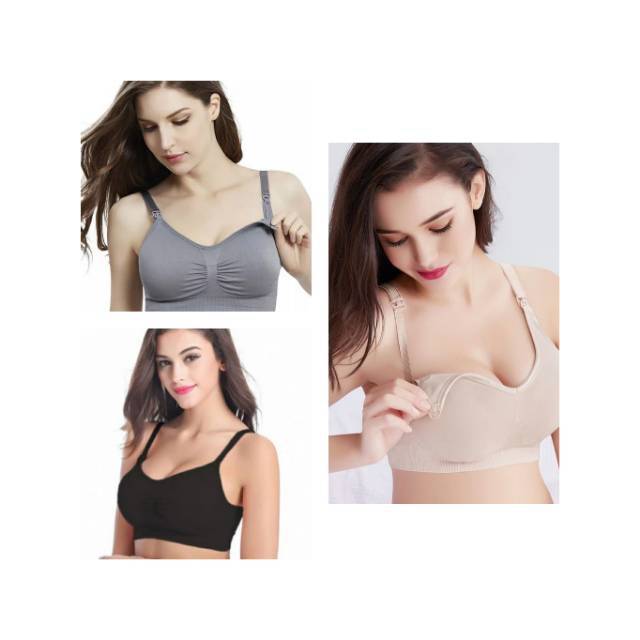 Bh Bra Menyusui Maternity Busui Seamless Lembut W80 Tally