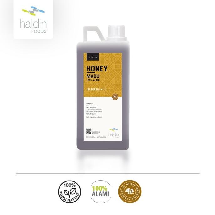 

[COD] Madu 100% Alami Honey by haldinfoods - 1 L [COD]