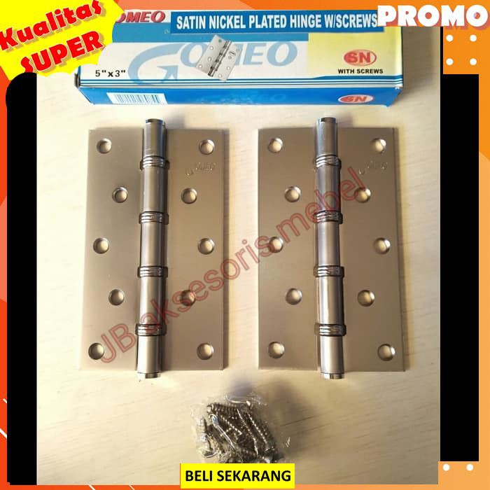 Termurah Engsel Pintu 5" Besi Gomeo / Engsel Jendela Besi 12-5 Cm Engsel Pintu zW0Gyrzt0AZaYp