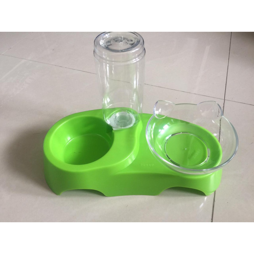 CA1801 Dispenser Makan dan Minum Kucing Anjing Tempat Makan Minum BOWL