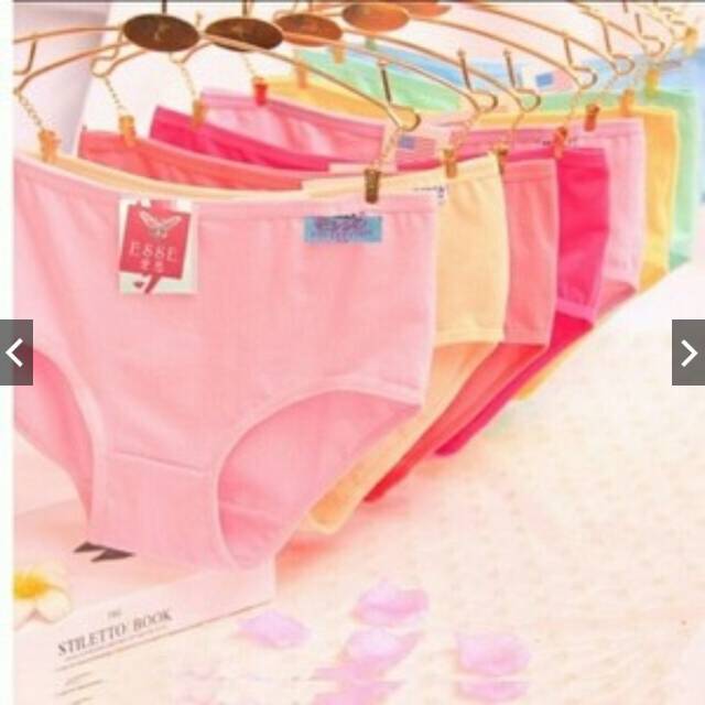 UNDIES CELANA DALAM CD WANITA POLOS MEREK ESSE CHAOJI UKURAN M, L, XL, XXL, XXXL