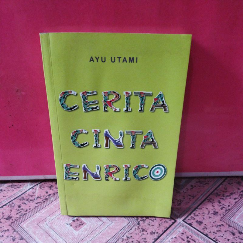 BUKU AYU UTAMI CERITA CINTA ENRICO