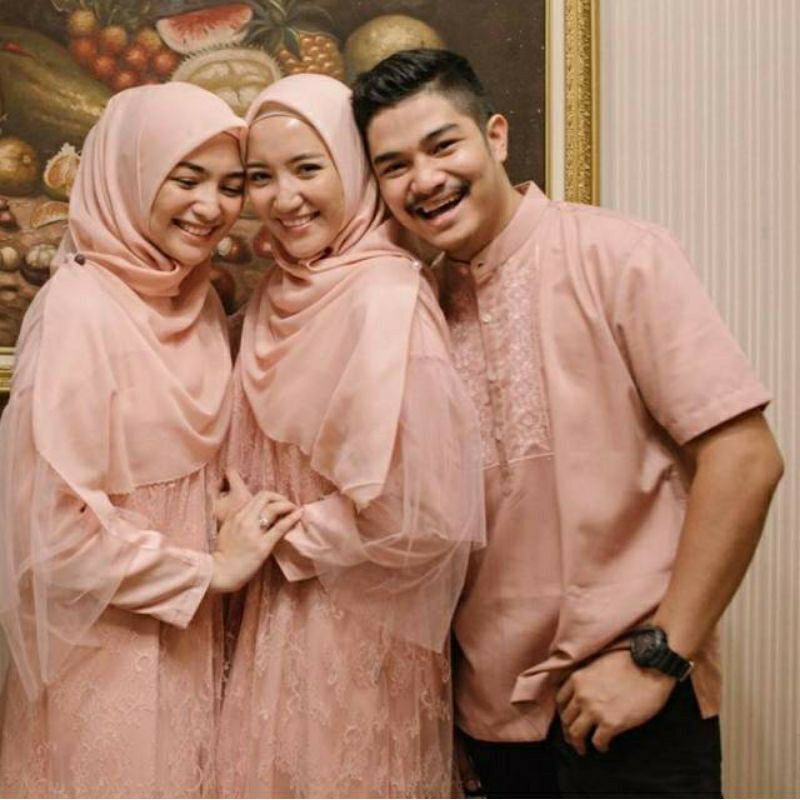 SARIMBIT COUPLE KELUARGA ELZATTA GAMIS WANITA DEWASA TERBARU 2021 GAMIS ASTERIA