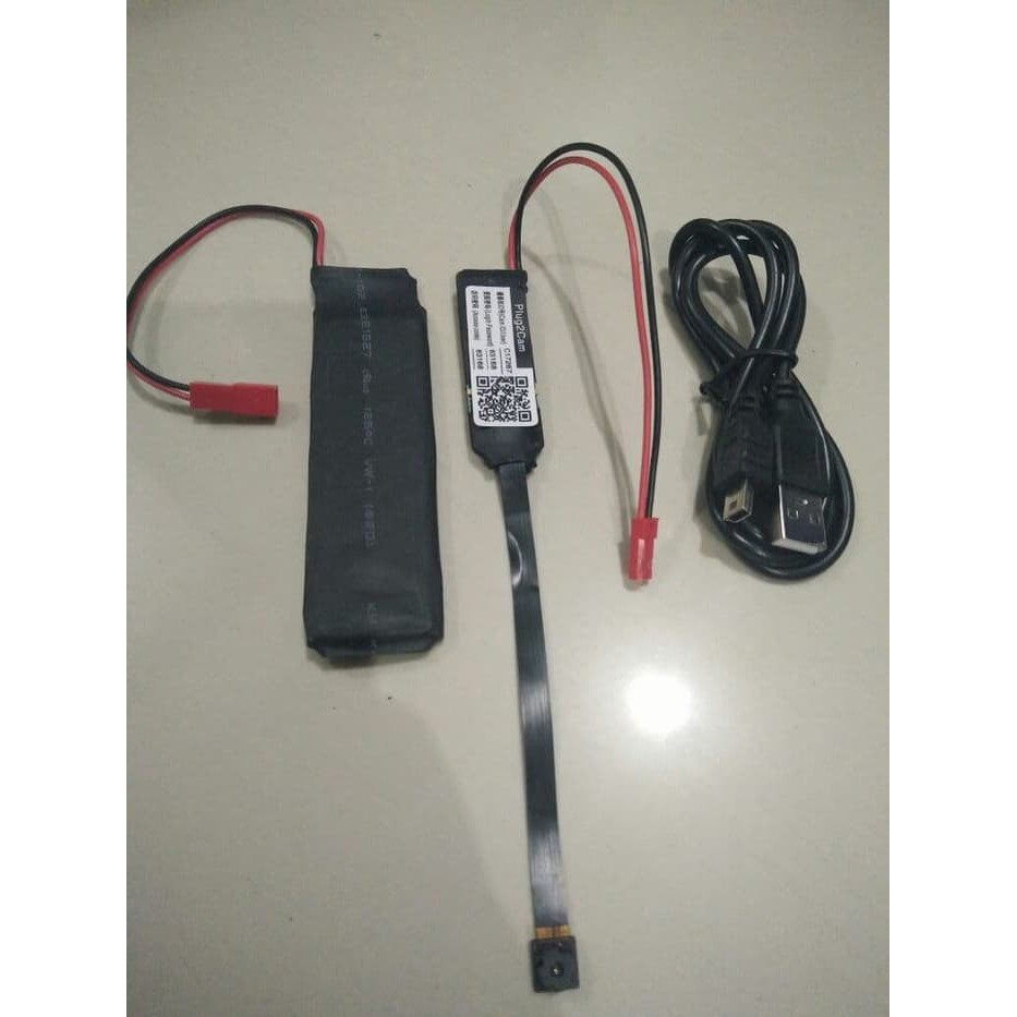 Jual New (CB033) Kamera Pengintai Plug2cam WiFi IP Nirkabel DIY