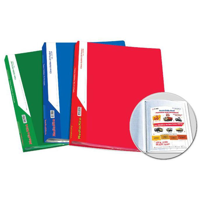 

TERMURAH Clear Holder Polos 80 Poket AP250