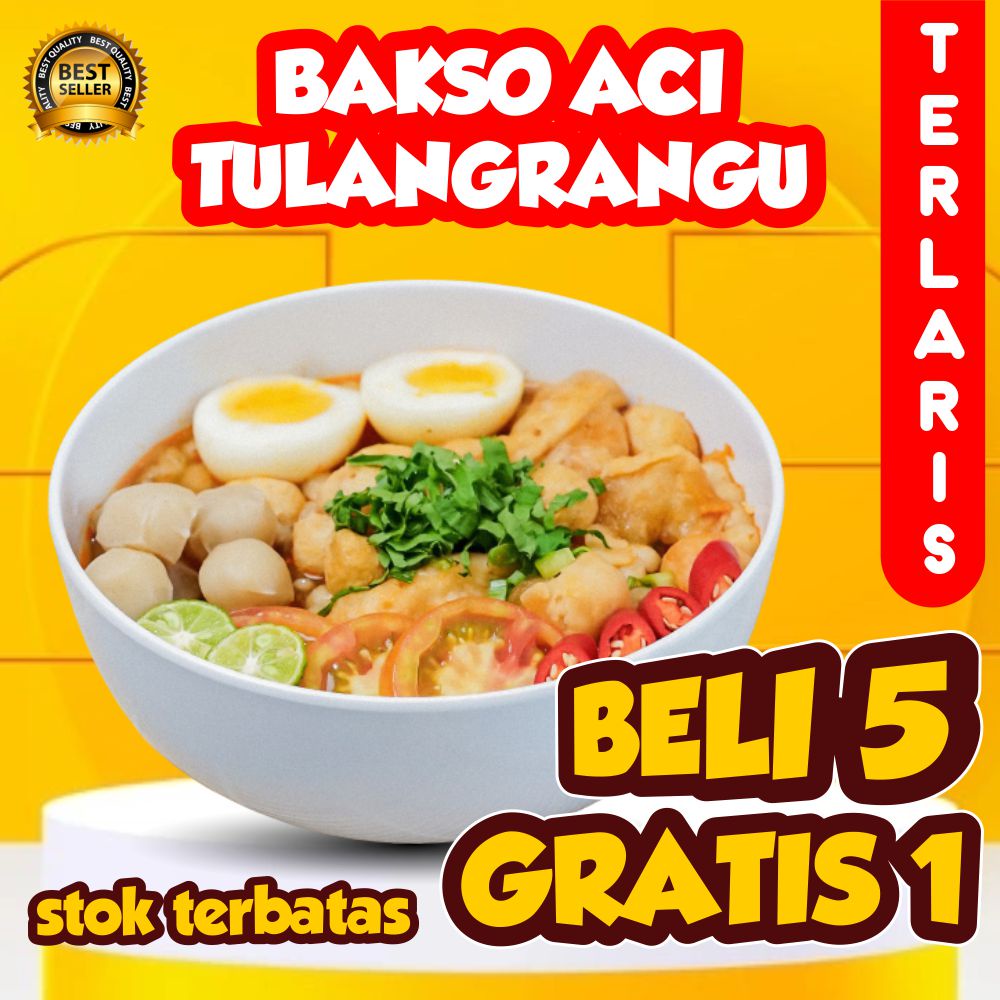 Jual Baso Aci Tulang Rangu Jaguar Pedas Terlezat Bakso Aci Instan